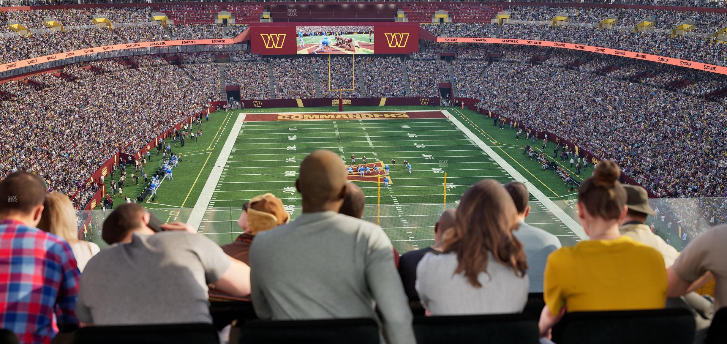 Northwest Stadium - Section Loge Suite East 411 Seat View