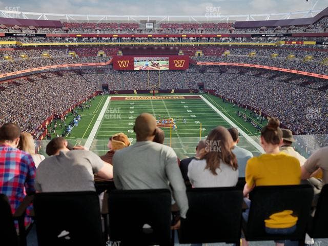 Northwest Stadium - Section Loge Suite East 411 Seat View
