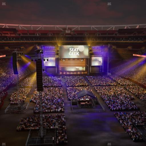 Northwest Stadium - Section Loge Suite East 412 Seat View