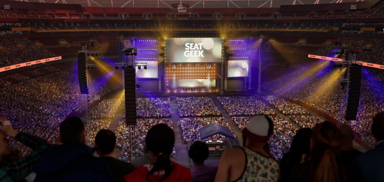 Northwest Stadium - Section Loge Suite East 412 Seat View