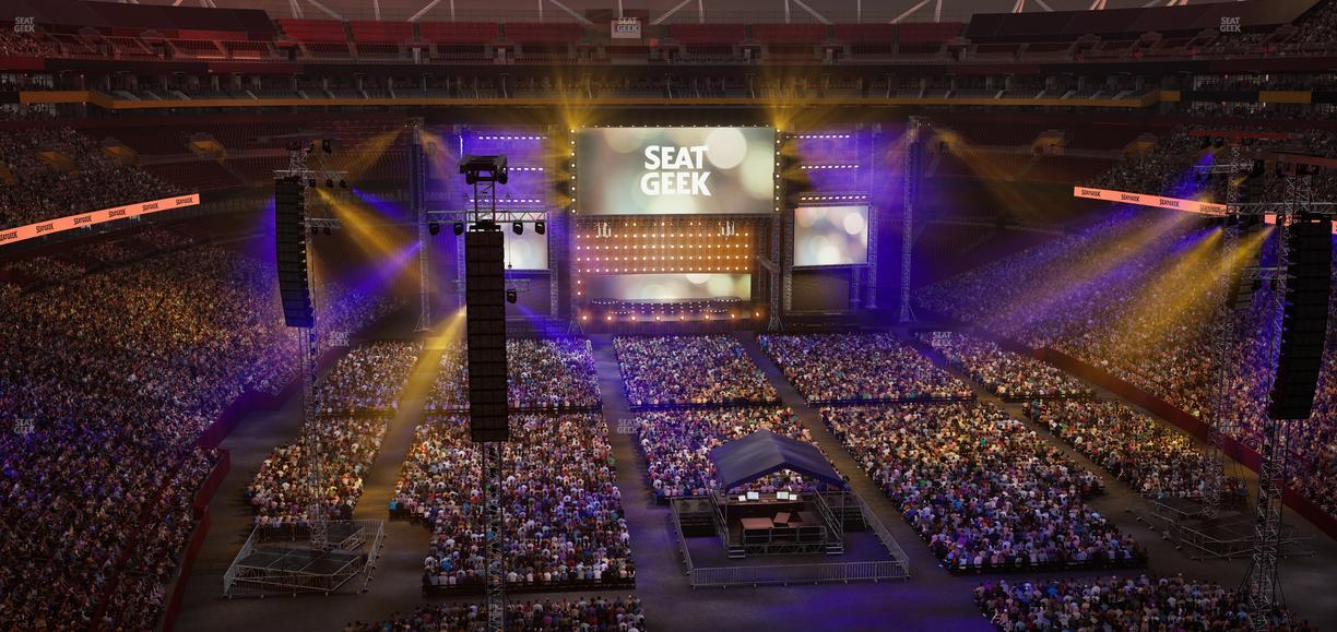 Northwest Stadium - Section Loge Suite East 413 Seat View