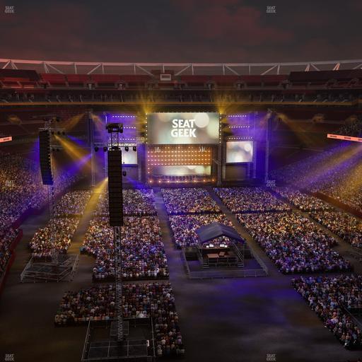 Northwest Stadium - Section Loge Suite East 413 Seat View