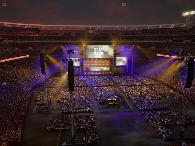 Northwest Stadium - Section Loge Suite East 413 Seat View