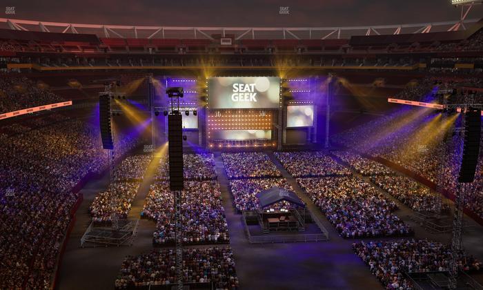 Northwest Stadium - Section Loge Suite East 413 Seat View