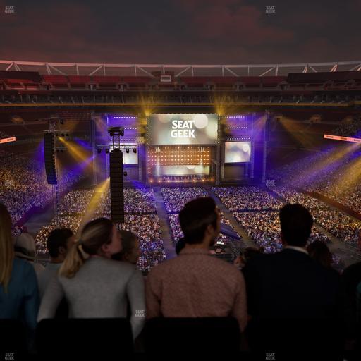 Northwest Stadium - Section Loge Suite East 413 Seat View