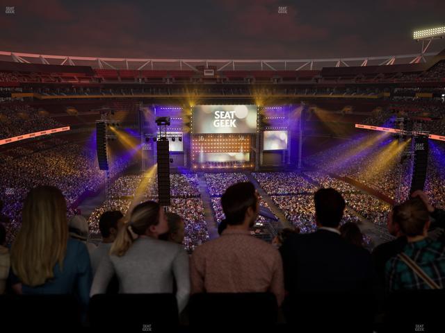 Northwest Stadium - Section Loge Suite East 413 Seat View