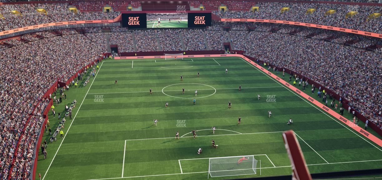 Northwest Stadium - Section Loge Suite East 413 Seat View