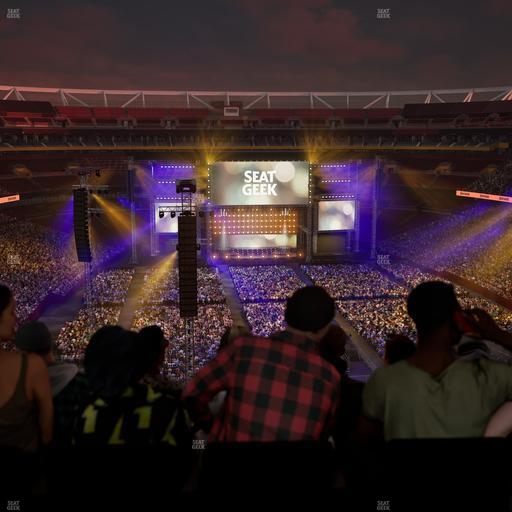 Northwest Stadium - Section Loge Suite East 414 Seat View