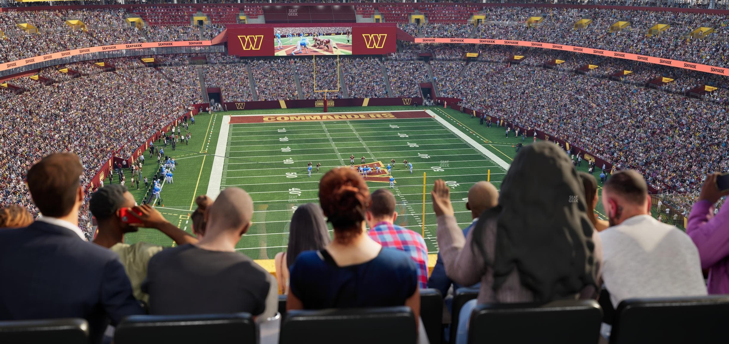 Northwest Stadium - Section Loge Suite East 414 Seat View