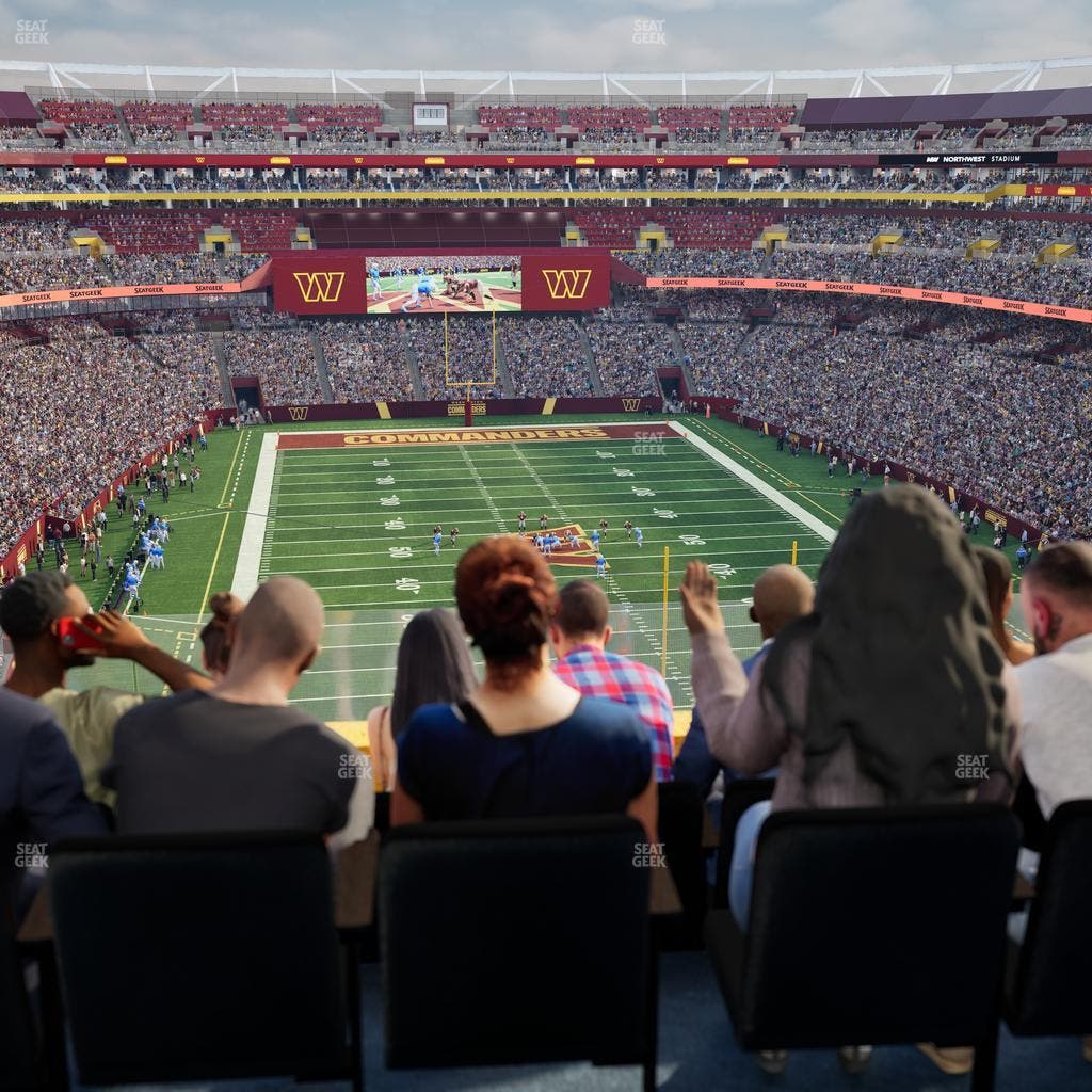 Northwest Stadium - Section Loge Suite East 414 Seat View
