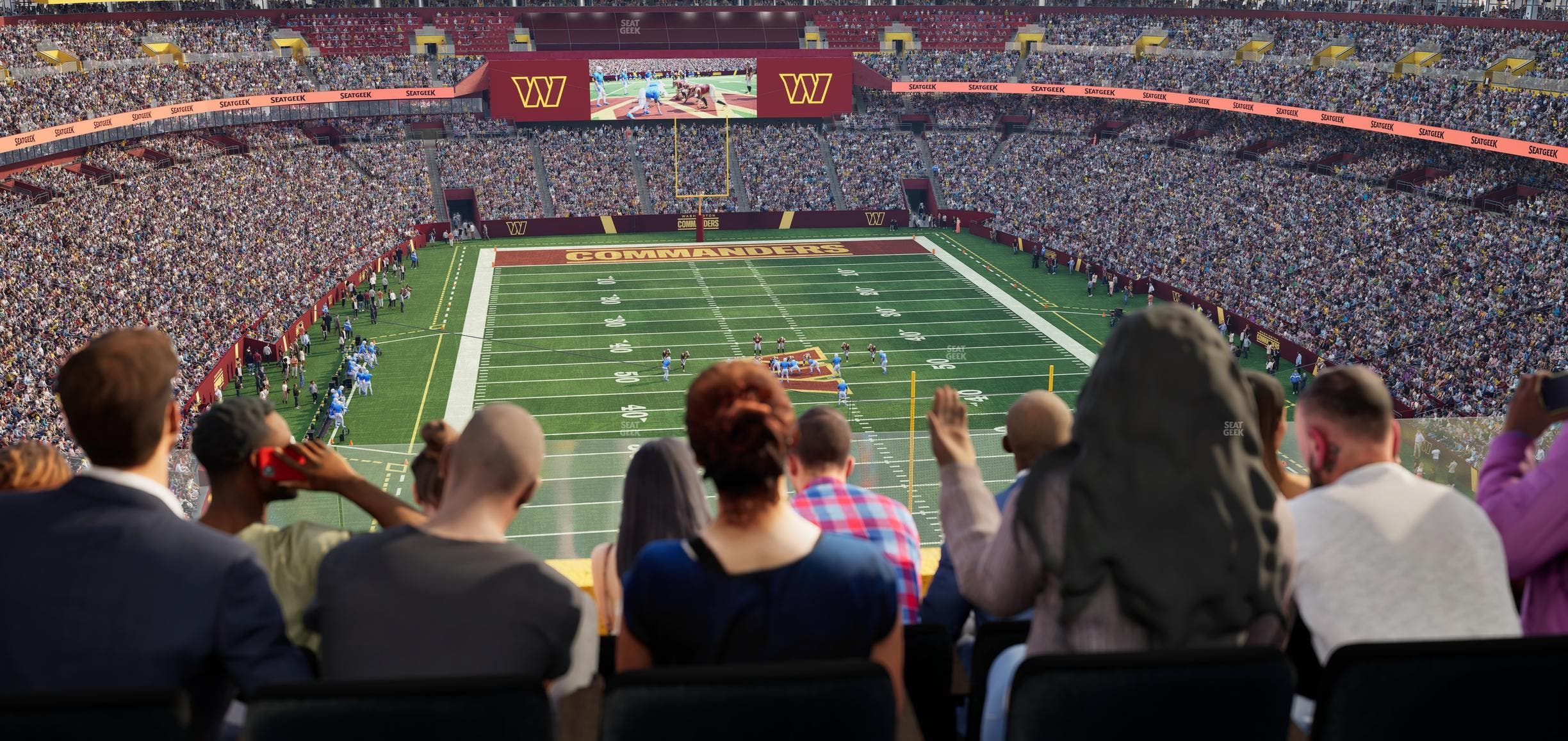 Northwest Stadium - Section Loge Suite East 414 Seat View