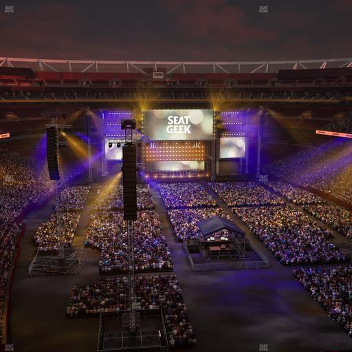 Northwest Stadium - Section Loge Suite East 414 Seat View