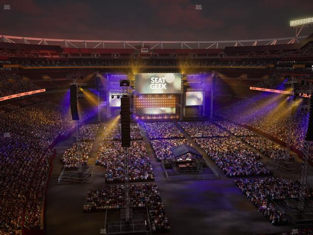 Northwest Stadium - Section Loge Suite East 414 Seat View