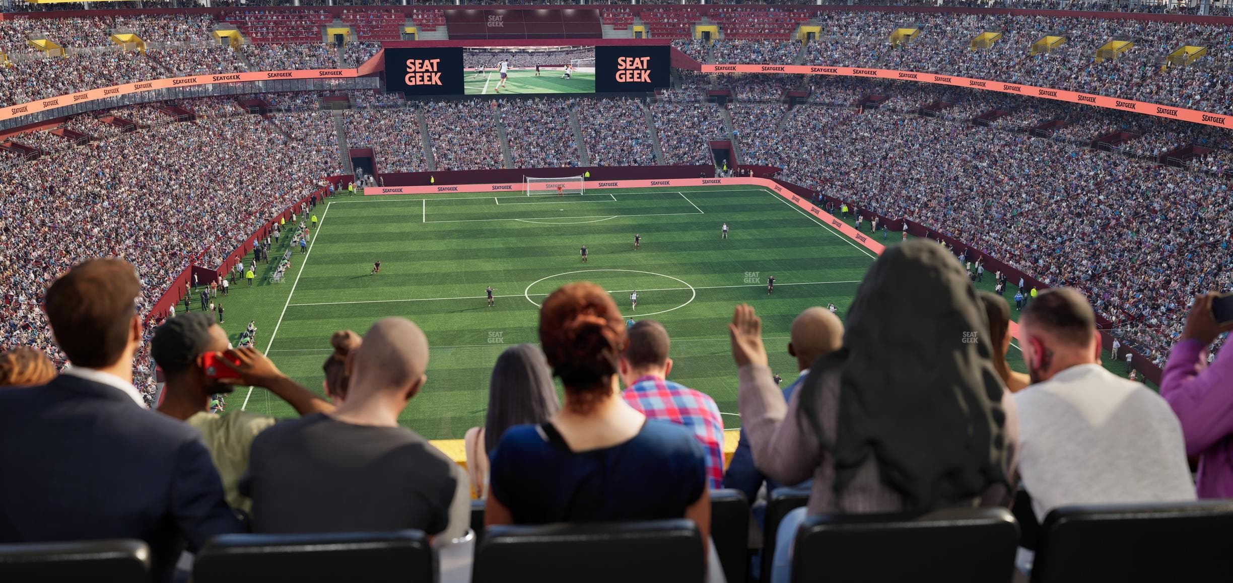 Northwest Stadium - Section Loge Suite East 414 Seat View