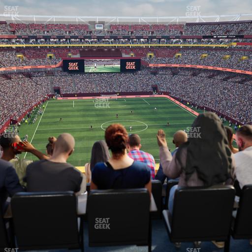 Northwest Stadium - Section Loge Suite East 414 Seat View