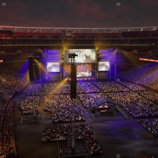 Northwest Stadium - Section Loge Suite East 415 Seat View