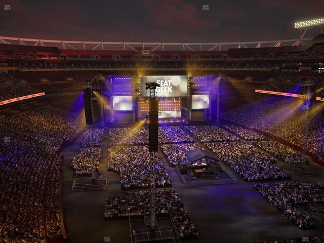 Northwest Stadium - Section Loge Suite East 415 Seat View