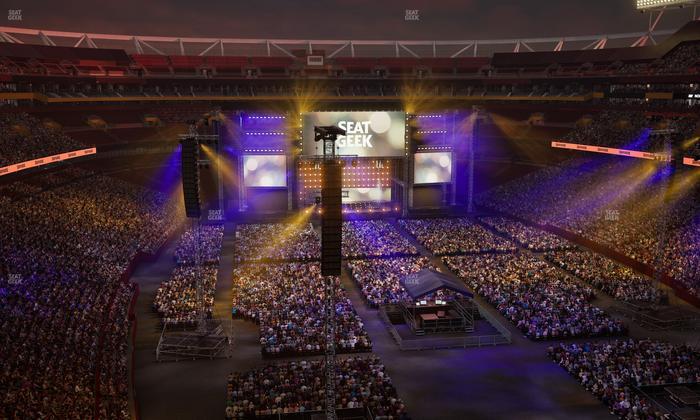 Northwest Stadium - Section Loge Suite East 415 Seat View