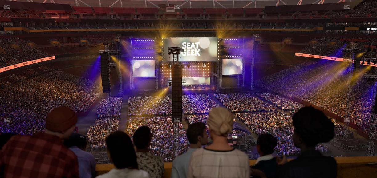 Northwest Stadium - Section Loge Suite East 415 Seat View