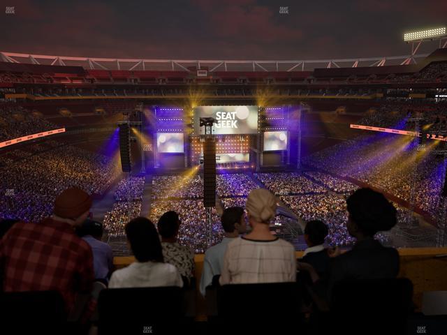 Northwest Stadium - Section Loge Suite East 415 Seat View