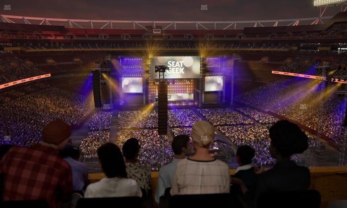 Northwest Stadium - Section Loge Suite East 415 Seat View