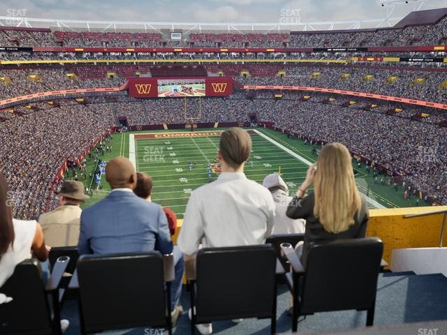 Northwest Stadium - Section Loge Suite East 415 Seat View