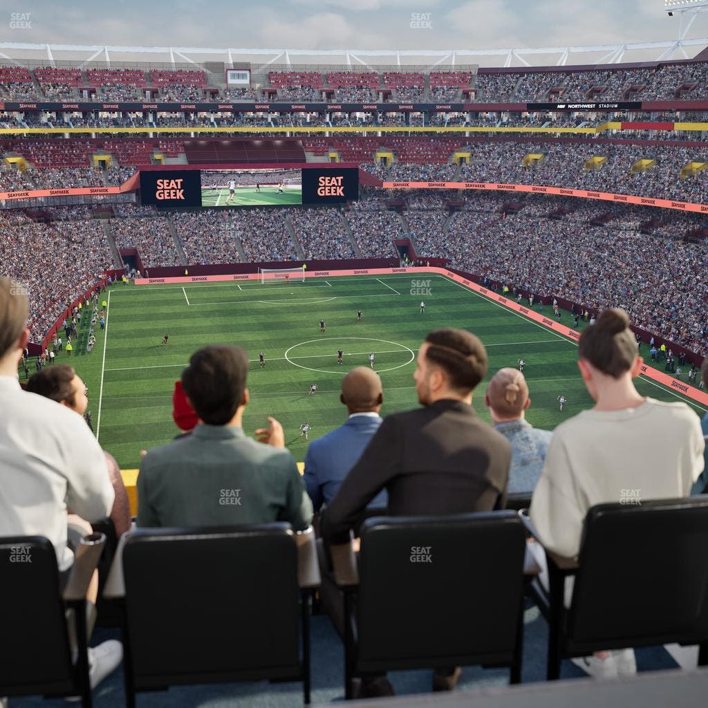 Northwest Stadium - Section Loge Suite East 416 Seat View