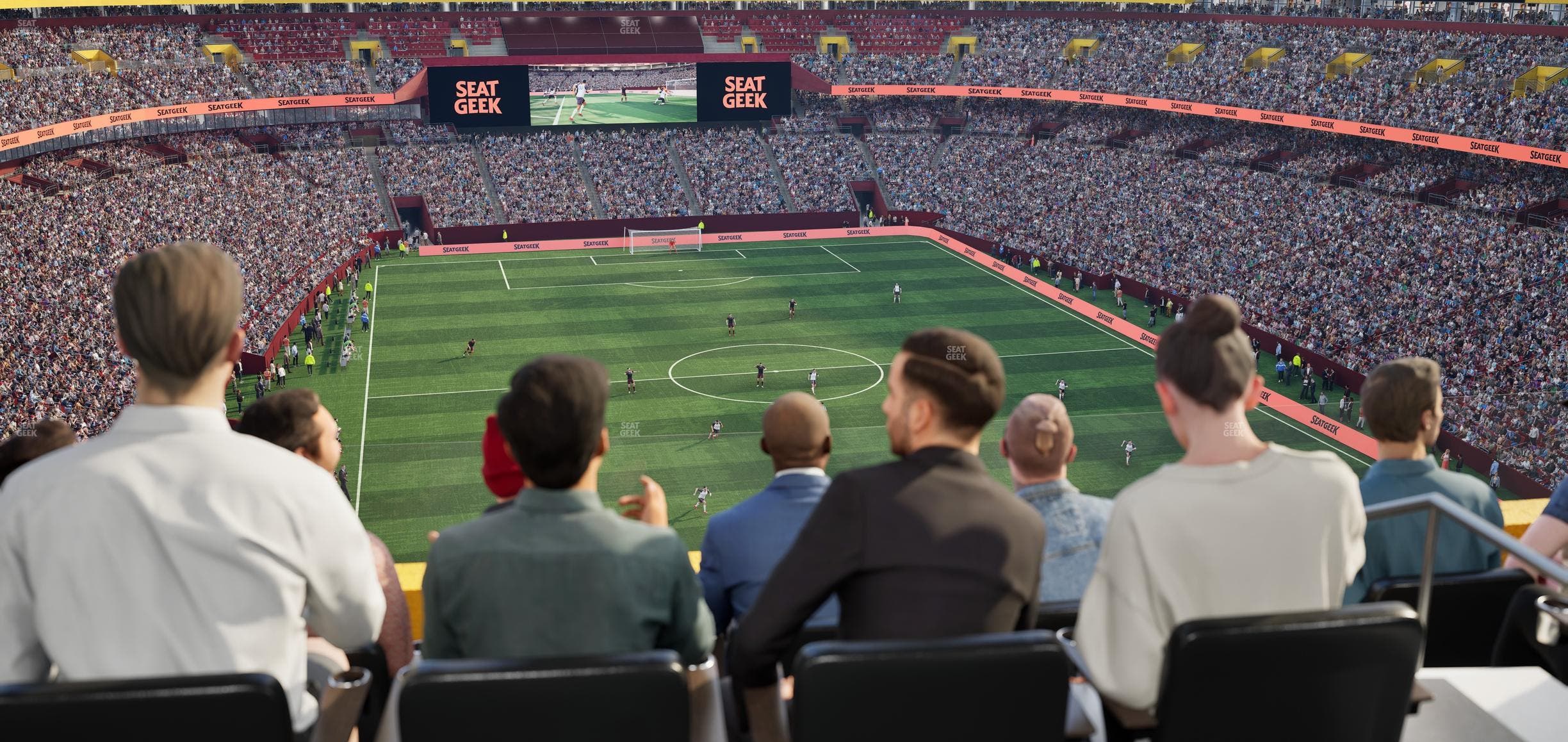 Northwest Stadium - Section Loge Suite East 416 Seat View