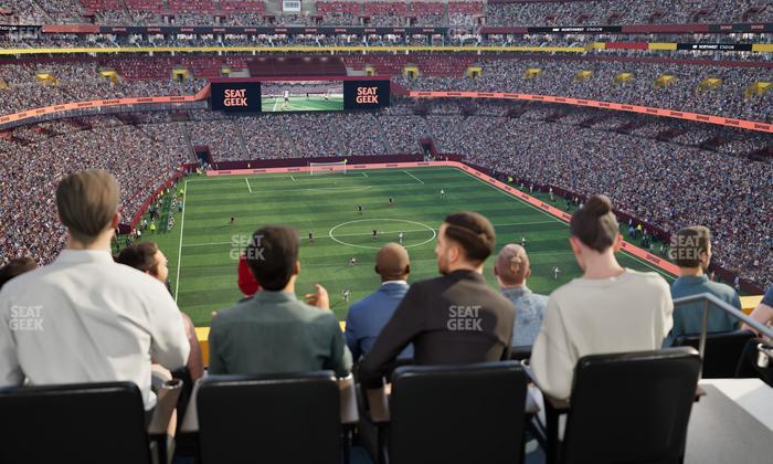 Northwest Stadium - Section Loge Suite East 416 Seat View