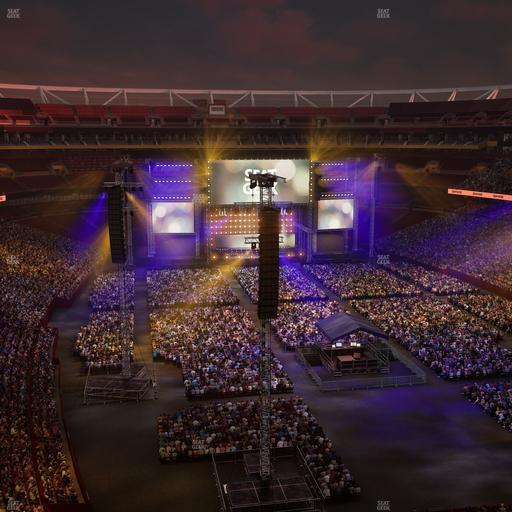 Northwest Stadium - Section Loge Suite East 416 Seat View