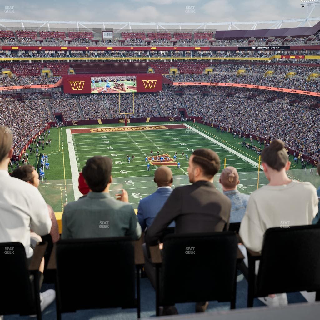 Northwest Stadium - Section Loge Suite East 416 Seat View