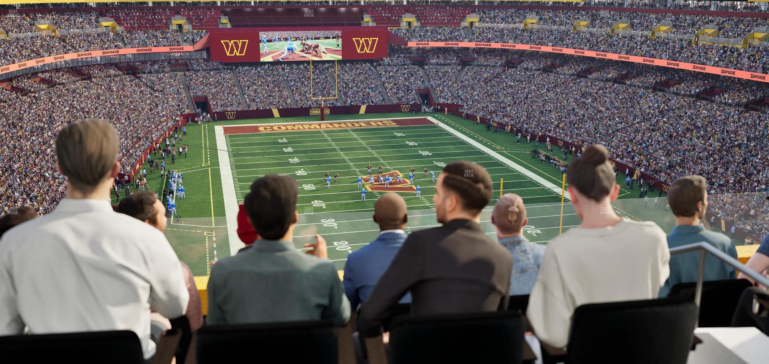Northwest Stadium - Section Loge Suite East 416 Seat View