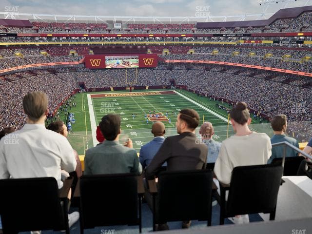 Northwest Stadium - Section Loge Suite East 416 Seat View