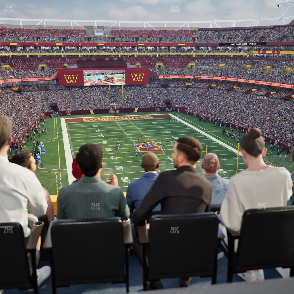 Northwest Stadium - Section Loge Suite East 416 Seat View