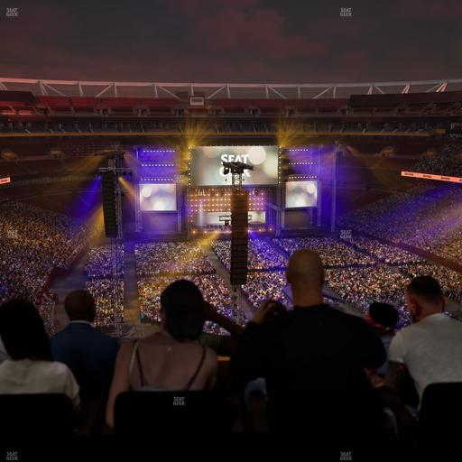 Northwest Stadium - Section Loge Suite East 416 Seat View