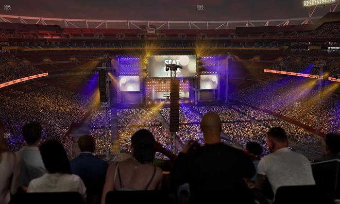 Northwest Stadium - Section Loge Suite East 416 Seat View