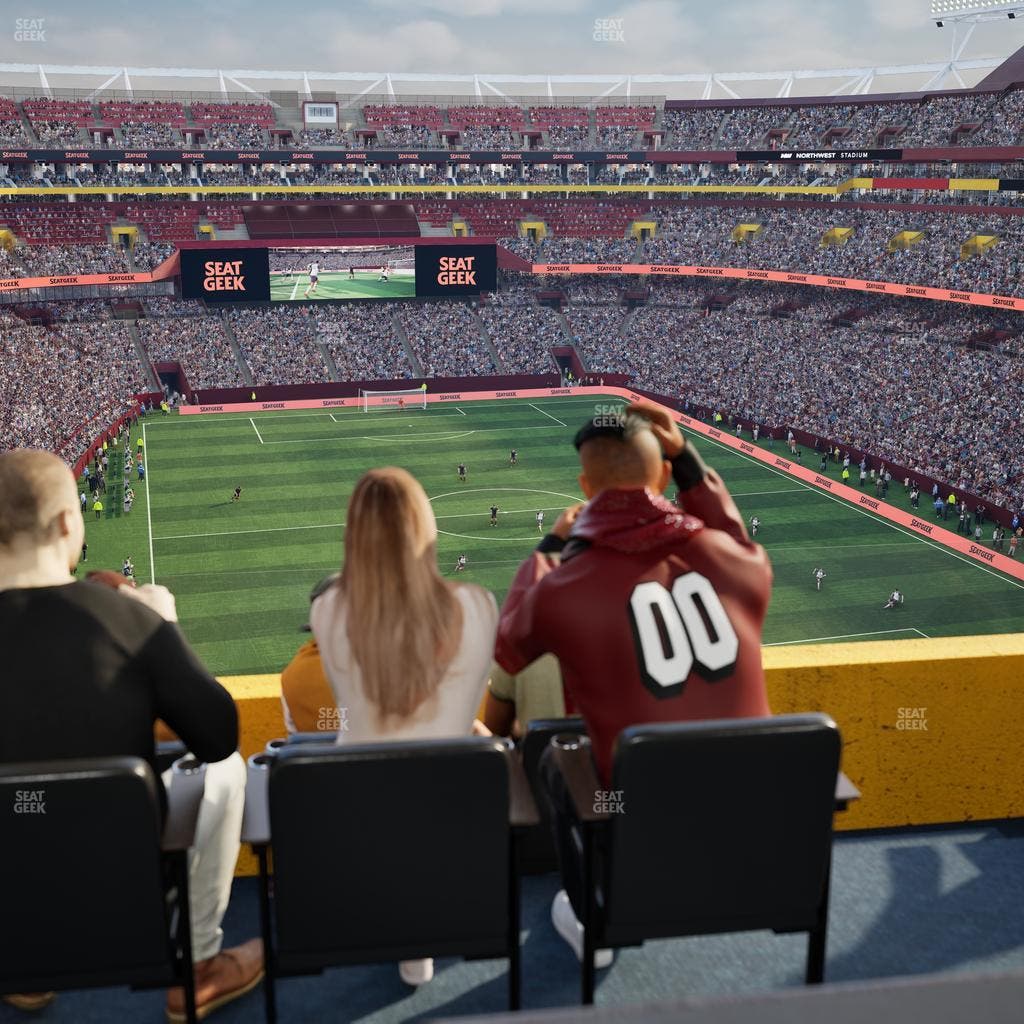 Northwest Stadium - Section Loge Suite East 417 Seat View