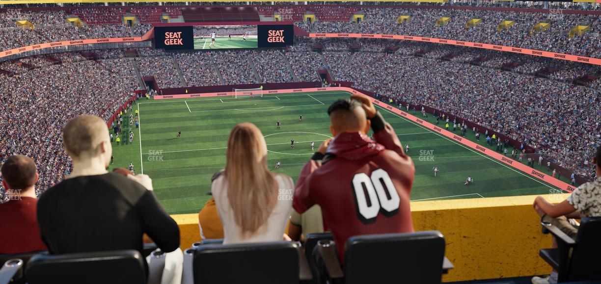 Northwest Stadium - Section Loge Suite East 417 Seat View