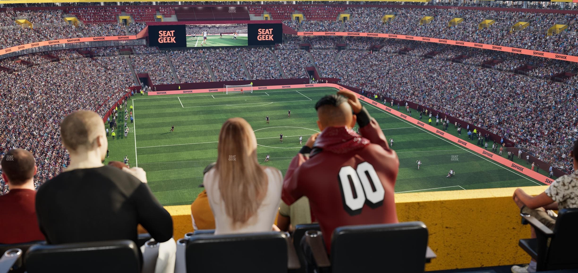 Northwest Stadium - Section Loge Suite East 417 Seat View