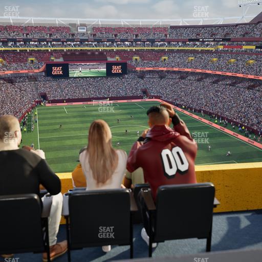 Northwest Stadium - Section Loge Suite East 417 Seat View