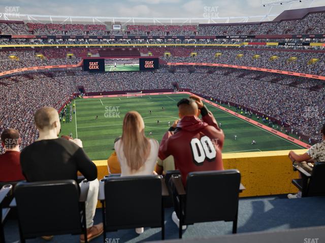 Northwest Stadium - Section Loge Suite East 417 Seat View Northwest Stadium - Section Loge Suite East 417 Seat View