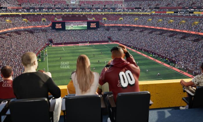 Northwest Stadium - Section Loge Suite East 417 Seat View