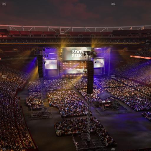 Northwest Stadium - Section Loge Suite East 417 Seat View