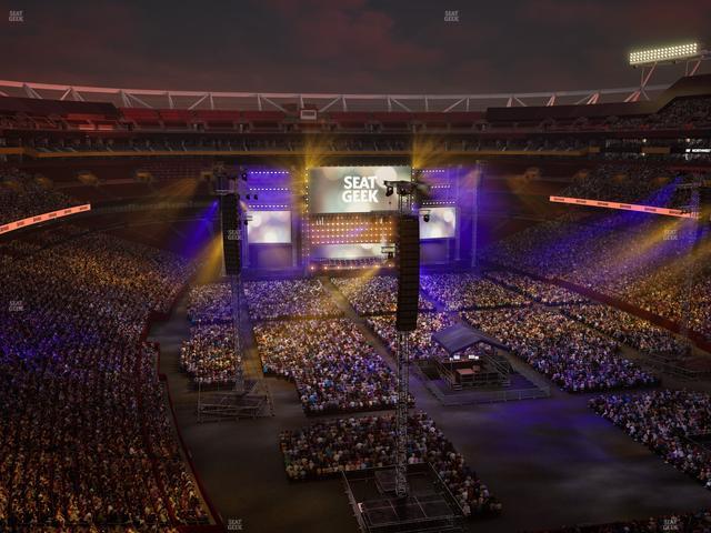 Northwest Stadium - Section Loge Suite East 417 Seat View