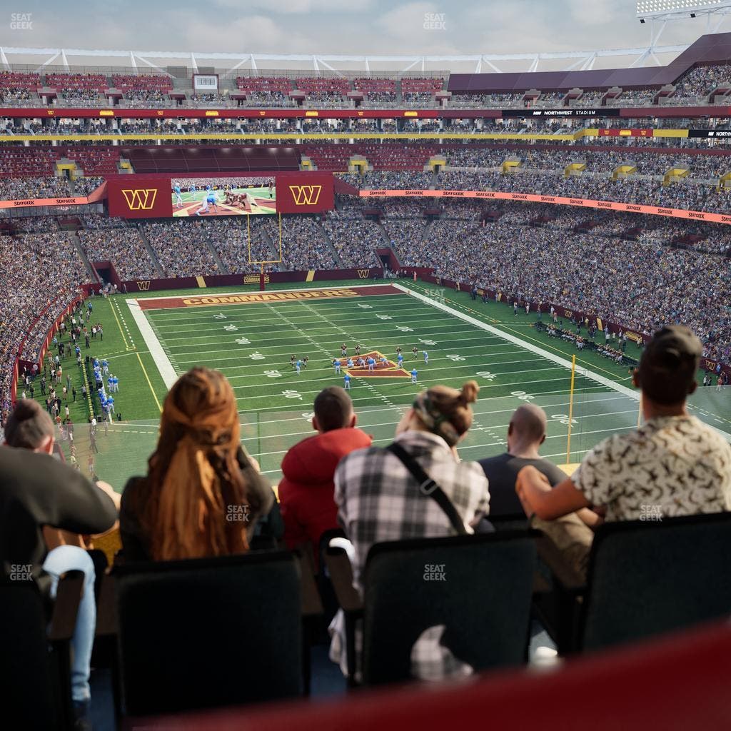 Northwest Stadium - Section Loge Suite East 418 Seat View