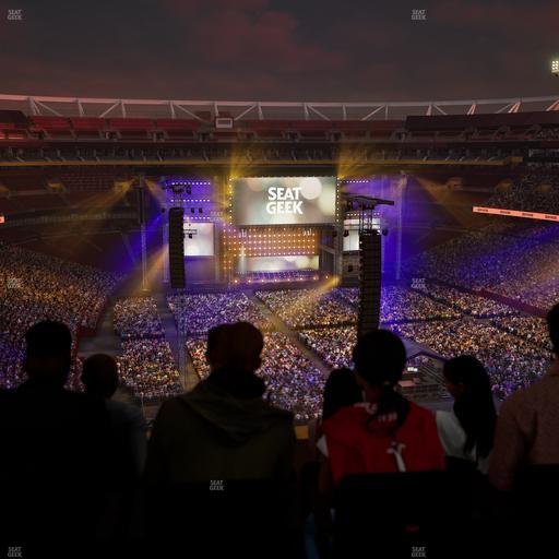 Northwest Stadium - Section Loge Suite East 418 Seat View