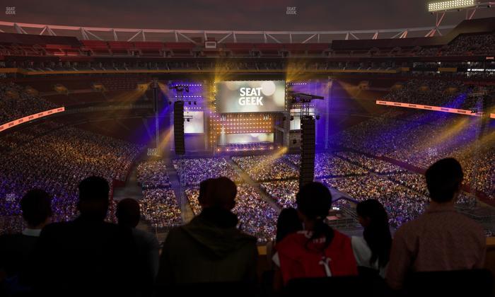 Northwest Stadium - Section Loge Suite East 418 Seat View