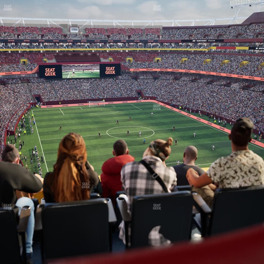 Northwest Stadium - Section Loge Suite East 418 Seat View