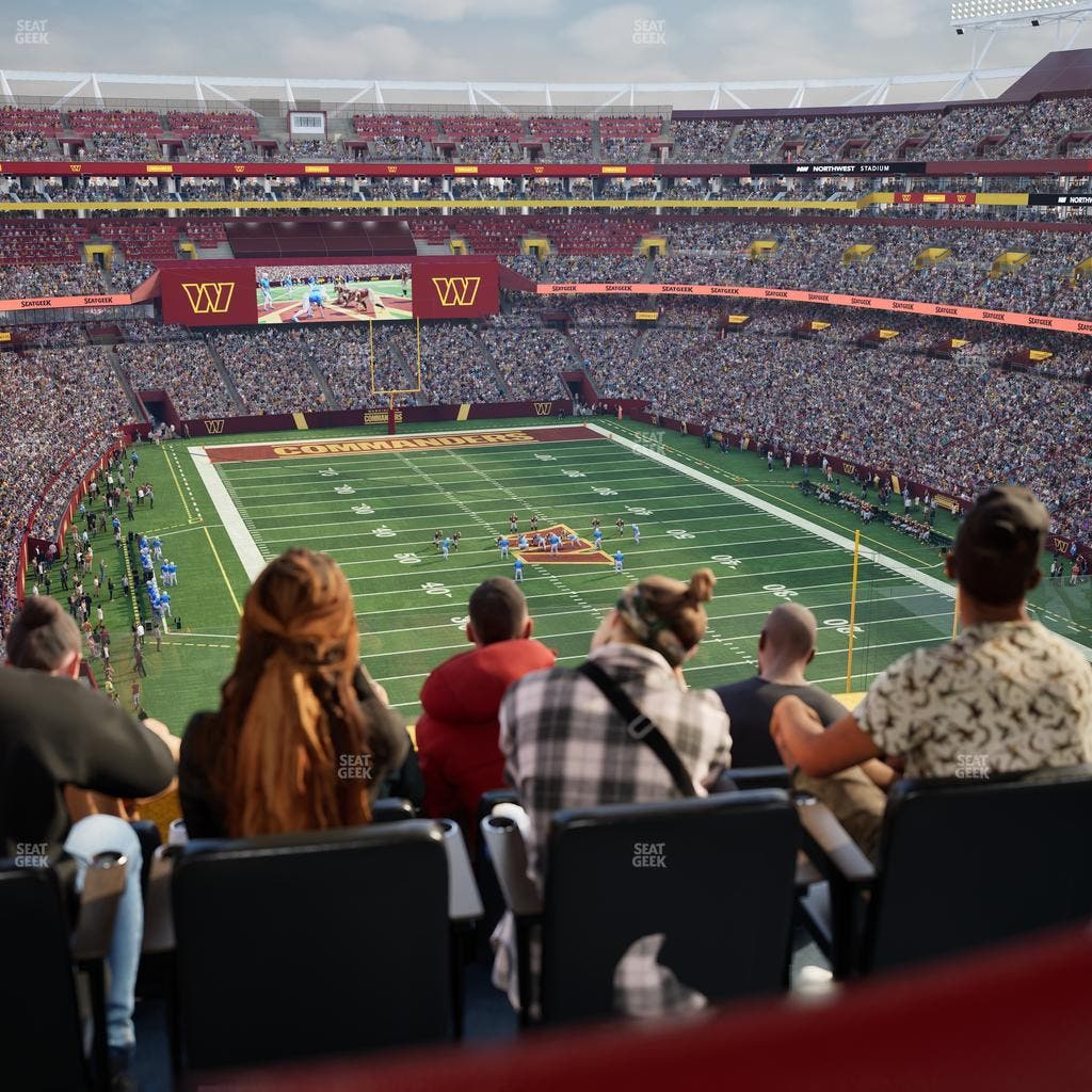 Northwest Stadium - Section Loge Suite East 418 Seat View