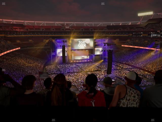 Northwest Stadium - Section Loge Suite East 419 Seat View